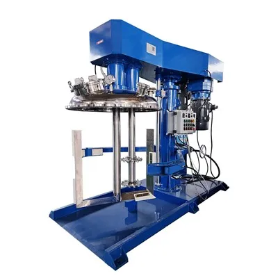 Pembancuh Penyerakan aci berkembar